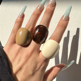 Wide Large Chunky Rings for Women