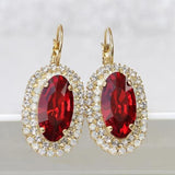 Exquisite Yellow Gold Earrings Wedding Jewelry
