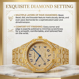 Fashion Shiny Watch with Automatic Mechanical Design