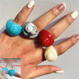 Wide Large Chunky Rings for Women