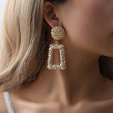 Elegant Earrings with Creative Long Pendants