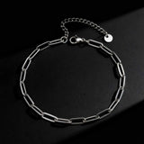 Waterproof Stainless Steel Anklet for Men and Women