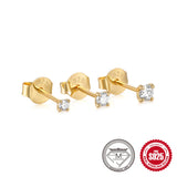 Moissanite Ear Stud Earrings For Women