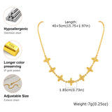 Waterproof Stainless Steel Heart Necklace for Women