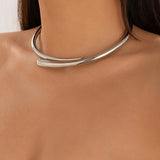Adjustable Collar Necklace, Bangle and Ring Jewelry Sets